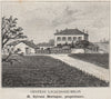 MÉDOC. PAUILLAC. Chateau Lacaussade-Milon. Mortagne. Bordeaux. SMALL 1908