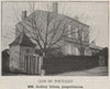 MÉDOC. PAUILLAC. Clos du Pouyalet. Ardiley. Bordeaux. SMALL 1908 old print