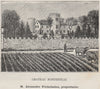 MÉDOC. SAINT-SAUVEUR. Chateau Fontesteau. Péchebaden. Bordeaux. SMALL 1908