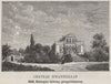 MÉDOC. CISSAC. Chateau d'Hanteillan. Estager. Bordeaux. SMALL 1908 old print