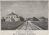 MÉDOC. SAINT-ESTÈPHE. Chateau Montrose. Charmolue. Bordeaux. SMALL 1908 print