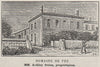 MÉDOC. SAINT-ESTÈPHE. Chateau de Pez. Ardiley. Bordeaux. SMALL 1908 old print