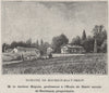 GRAVES. PESSAC. Domaine de Bourbon-Haut-Brion. Béguin. Bordeaux. SMALL 1908