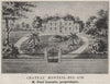 GRAVES. PESSAC. Chateau Monteil-Bel-Air. Lacoste. Bordeaux. SMALL 1908 print
