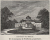 GRAVES. TALENCE. Chateau du Breuil. Puifferrat. Bordeaux. SMALL 1908 old print