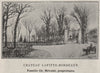 GRAVES. TALENCE. Chateau Lafitte-Bordeaux. Révolat. SMALL 1908 old print