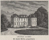GRAVES. MÉRIGNAC. Chateau Luchey. Meller. Bordeaux. SMALL 1908 old print