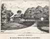 GRAVES. VILLENAVE-D'ORNON, GRADIGNAN. Chateau Geneste. Barre. SMALL 1908 print