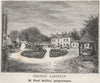 GRAVES. LÉOGNAN. Chateau Laguloup. Sellier. Bordeaux. SMALL 1908 old print