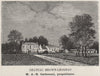 GRAVES. LÉOGNAN. Chateau Brown-Léognan. Carbonnel. Bordeaux. SMALL 1908 print