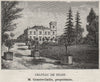 GRAVES. BÉGLES. Chateau de Hilde. Comère-Caille. Bordeaux. SMALL 1908 print