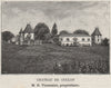 GRAVES. BÉGLES. Chateau de Coulon. Toussaint. Bordeaux. SMALL 1908 old print