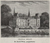 GRAVES. PORTETS. Chateau Millet. Durst-Wild. Bordeaux. SMALL 1908 old print