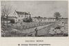 GRAVES. LANDIRAS. Chateau Menon. Dutrénit. Bordeaux. SMALL 1908 old print