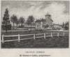 GRAVES. ROAILLAN. Chateau Perron. Lafon. Bordeaux. SMALL 1908 old print