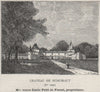 GRANDS VINS BLANCS. PREIGNAC. Chateau de Suduiraut (1er Cru). Forest. SMALL 1908