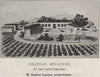 SAINT-ÉMILIONNAIS. Chateau Bellevue (1er Cru Saint-Émilion). SMALL 1908 print