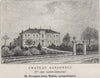 SAINT-ÉMILIONNAIS. Chateau Sansonnet (1er Cru Saint-Émilion). SMALL 1908 print