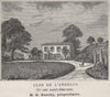 SAINT-ÉMILIONNAIS. Clos de l'Angelus (1er Cru Saint-Émilion). SMALL 1908 print