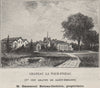 Chateau la Tour-Figeac (1er Cru Graves de Saint-Émilion). Bordeaux. SMALL 1908