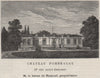 SAINT-CHRISTOPHE-DES-BARDES. Chateau Fombrauge (2e Cru St-Émilion). SMALL 1908