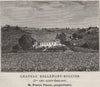 Chateau Bellefont-Belcier (1er Cru Saint-Émilion). Faure. Bordeaux. SMALL 1908