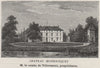 ST-ÉMILION ST-SULPICE-DE-FALEYRENS Chateau Monbousquet SMALL 1908 old print