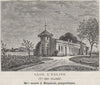 Clos l'Eglise (1er Cru Classé). Rouchut. Bordeaux. SMALL 1908 old print