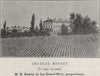 SAINT-ÉMILIONNAIS. POMEROL. Chateau Rouget (1er Cru Classé). SMALL 1908 print