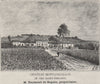 MONTAGNE. Chateau Montaiguillon (2e Cru Saint-Émilion). Bordeaux. SMALL 1908