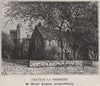 SAINT-ÉMILIONNAIS. GARDEGAN. Chateau la Pierrière. Aymen. Bordeaux. SMALL 1908