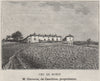 SAINT-ÉMILIONNAIS. BELVÈS. Cru de Robin. Castillon. Bordeaux. SMALL 1908 print