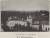 SAINT-ÉMILIONNAIS. SAINTE-TERRE. Chateau de la Catagne. Nau. SMALL 1908 print