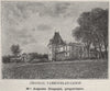 CANTON DE BRANNE. GÉNISSAC. Chateau Tambourlan-Canon. Despujol. SMALL 1908