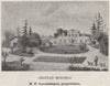 CANTON DE BRANNE. GÉNISSAC. Chateau Mouchac. Laccassagne. Bordeaux. SMALL 1908