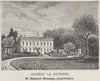 FRONSADAIS. FRONSAC. Chateau la Dauphine. Morange. Bordeaux. SMALL 1908 print