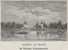 FRONSADAIS. FRONSAC. Chateau la France. Thomas. Bordeaux. SMALL 1908 old print