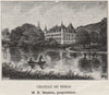 CANTON DE GUITRES. GUITRES. Chateau du Déroc. Baudou. Bordeaux. SMALL 1908