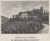 BOURGEAIS. BOURG. Chateau de la Libarde. Marchesseau-Renaud. SMALL 1908 print