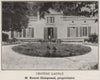 BOURGEAIS. TEUILLAC. Chateau Launay. Chaignaud. Bordeaux. SMALL 1908 old print