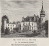 BLAYAIS. BLAYE. Chateau de la Grange (1er Cru Bourgeois Classé). SMALL 1908