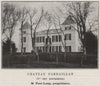 BLAYAIS. CARS. Chateau Pardaillan (1er Cru Bourgeois). Lung. SMALL 1908 print