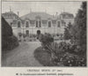 Chateau Bédou (1er Cru). Lorenzi. Bordeaux. SMALL 1908 old antique print