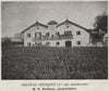 Chateau Crusquet (1er Cru Bourgeois). Guilleau. Bordeaux. SMALL 1908 old print