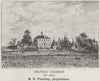 BLAYAIS. SAINT-MARTIN-LA-CAUSSADE. Chateau Charron (1er Cru). SMALL 1908 print