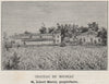 ENTRE-DEUX-MERS. SAINTE-EULALIE. Chateau du Bouscau. Mariol. SMALL 1908 print