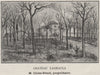 ENTRE-DEUX-MERS. SAINT-SULPICE-ET-CAMEYRAC. Chateau Lagraula. SMALL 1908 print