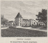 ENTRE-DEUX-MERS. BLASIMON ET CASEVERT. Chateau d'Augey. Serre-Dupuch. SMALL 1908