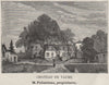ENTRE-DEUX-MERS. LE PUCH, RUCH. Chateau de Vaure. Follardeau. SMALL 1908 print