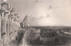 Stirling Castle. Scotland. ALLOM 1838 old antique vintage print picture